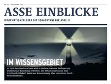 Titelblatt der "Asse Einblicke 22" Titelblatt der "Asse Einblicke 22"