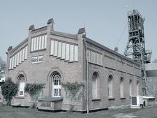 Fördergerüst und Schachthalle Schacht Asse 2
