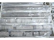 Photo with drill cores
