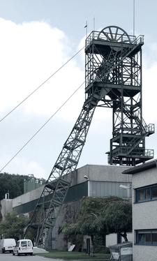 Headframe of shaft Asse II