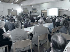 Michael Hoffmann (BfS) presented the BfS emergency plans for the Asse II mine