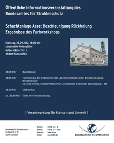 Event note: Public information event on the results of the expert workshop speeding up retrieval