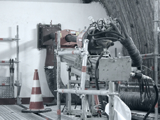 Drilling for installing a stand pipe for the preventer