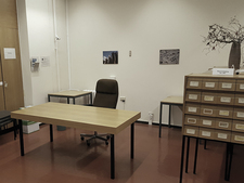 Ein Büro mit historischer Einrichtung