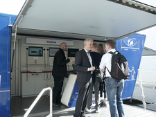 Das Infomobil auf der Internationalen Funkausstellung in Berlin