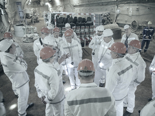 Repository Commission visiting the Konrad mine