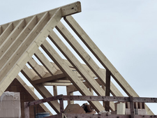 Shell of a house