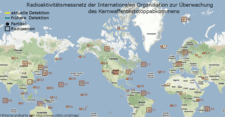 Fukushima release at northern hemisphere