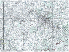Map measuring areas