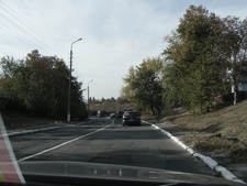 Convoy of vehicles in Ukraine