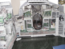 Chernobyl measurement exercise 2016: Model of the damaged reactor in Chernobyl