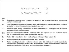 shows equation 4 and 5