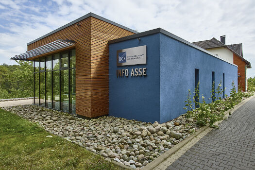 Exterior view of the Asse information centre