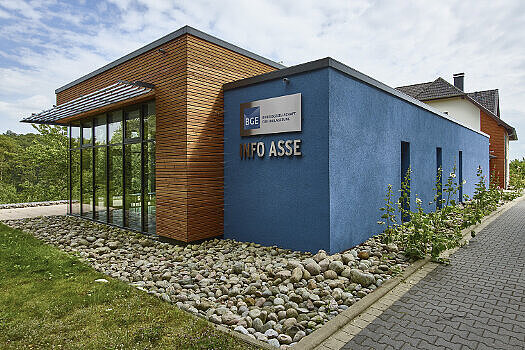 Asse informtion centre Exterior view of the Asse information centre