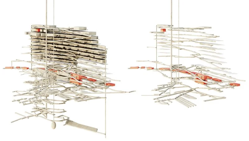 Dreidimensionales Unter-Tage-Modell der Schachtanlage Asse II.