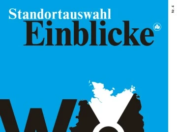 Einblicke 04 - Standortsuche Cover des Magazins Einblicke Nummer 4