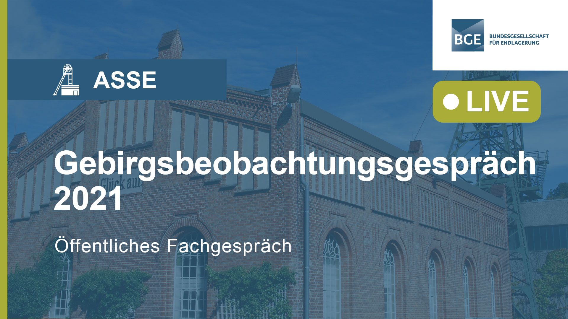 Titelbild der Aufzeichnung des Gebirgsbeobachtungsgesprächs 2021. Link zur Aufzeichnung auf Youtube (externer Link)