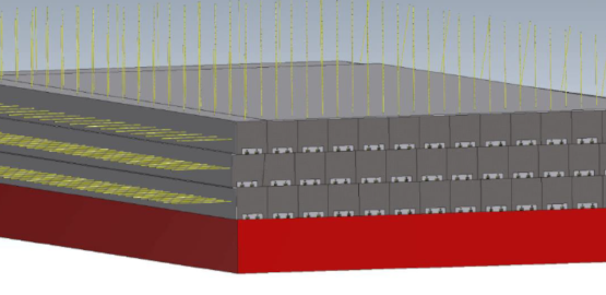 Grafische Darstellung des Teilflächenabbaus. Zur Seite "Die Rückholung von der 750-Meter-Ebene"