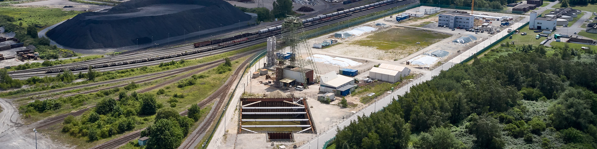 Konrad 2 mine site from the air