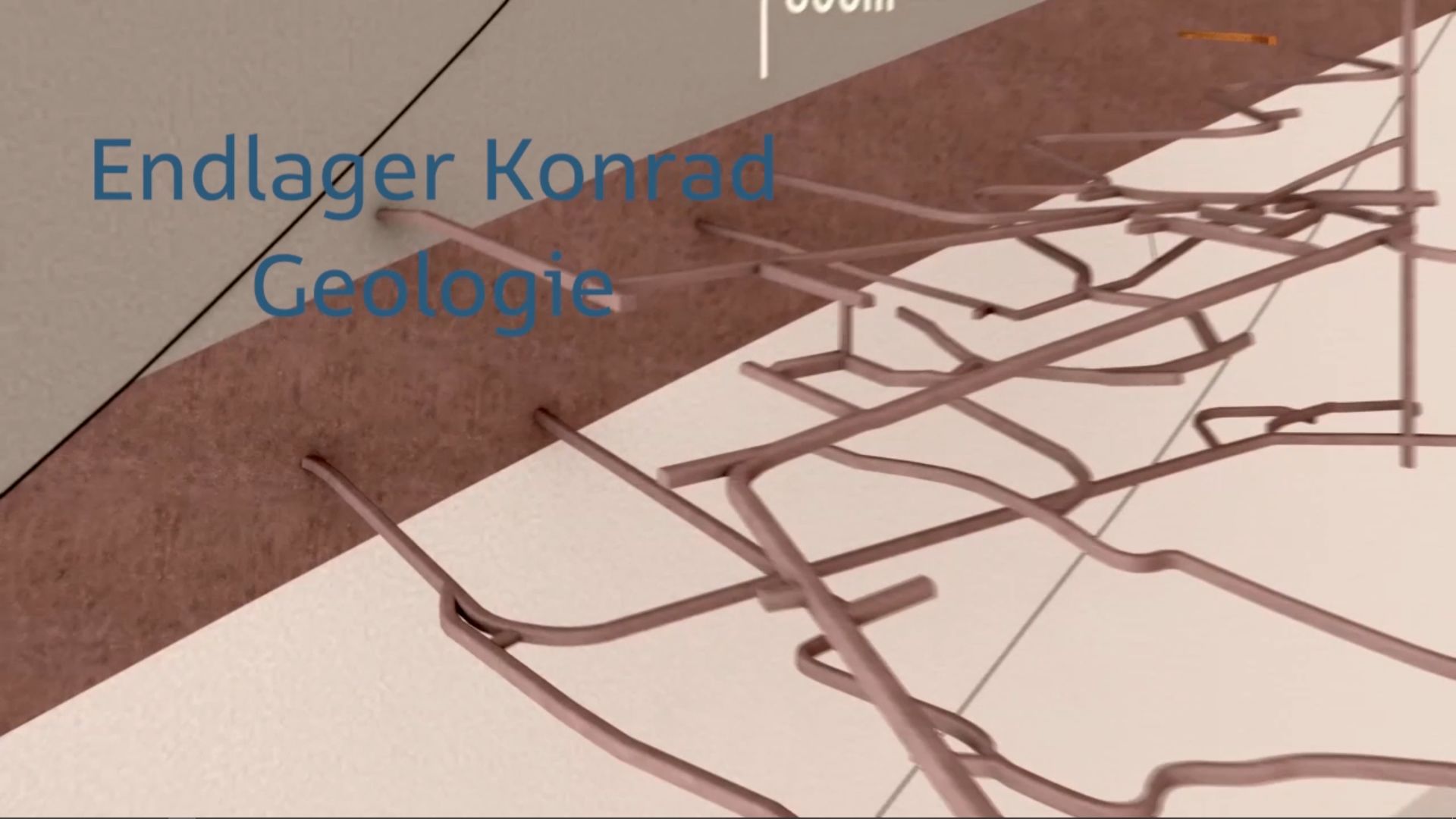 Filmanimation zur Veranschaulichung der Entstehung der Konrad Geologie