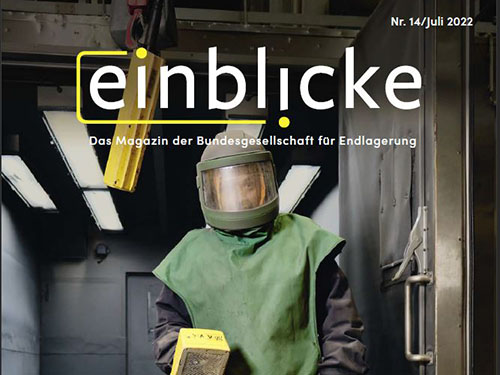 Cover der Ausgabe Nr. 14 des Einblicke-Magazins