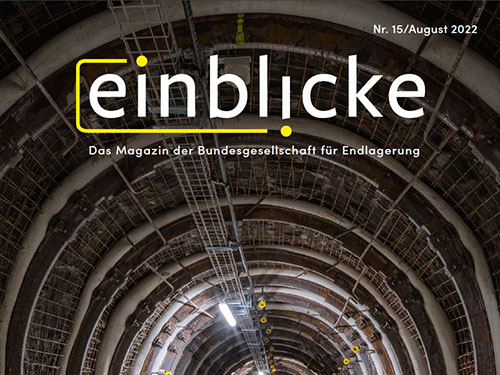 Cover der Ausgabe Nr. 15 des Einblicke-Magazins