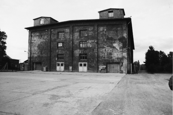 Historische Aufnahme des ehemaligen KZ-Außenlagers Beendorf