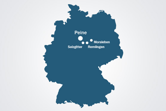 Übersicht der Standorte Übersicht der Standorte