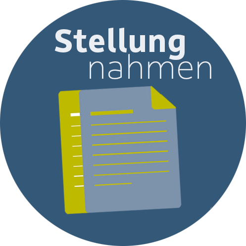 Piktogramm für Stelungnahmen